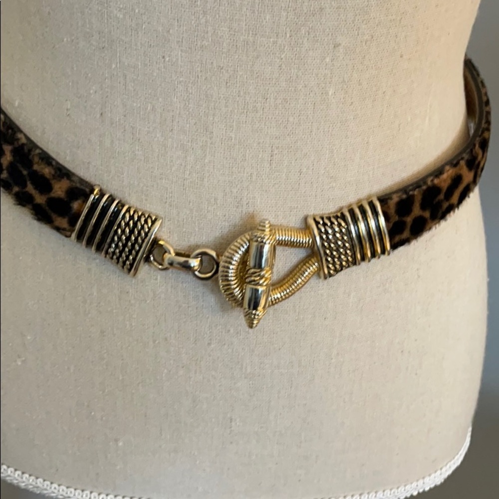 Cheetah spot belt